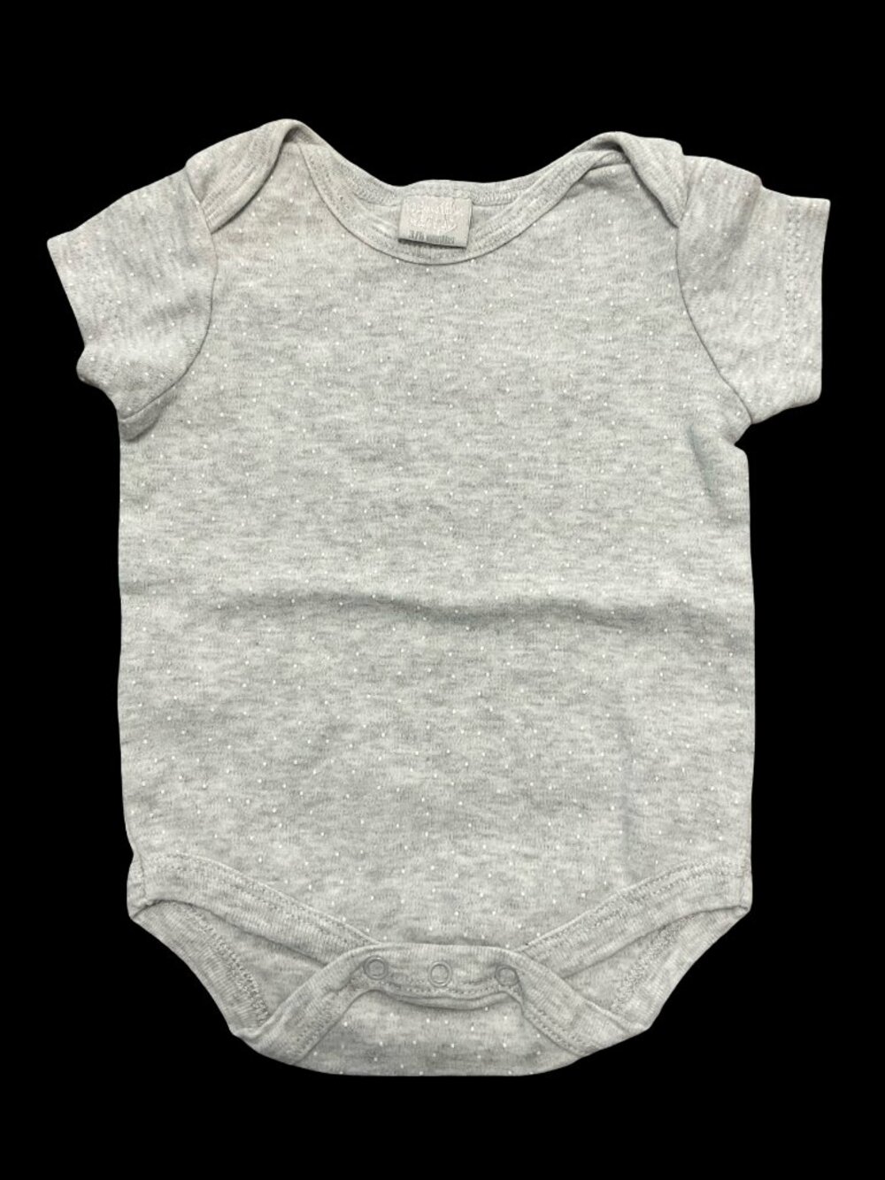 🌻10/$25 - Grey/White Polka Dot Print Onesie